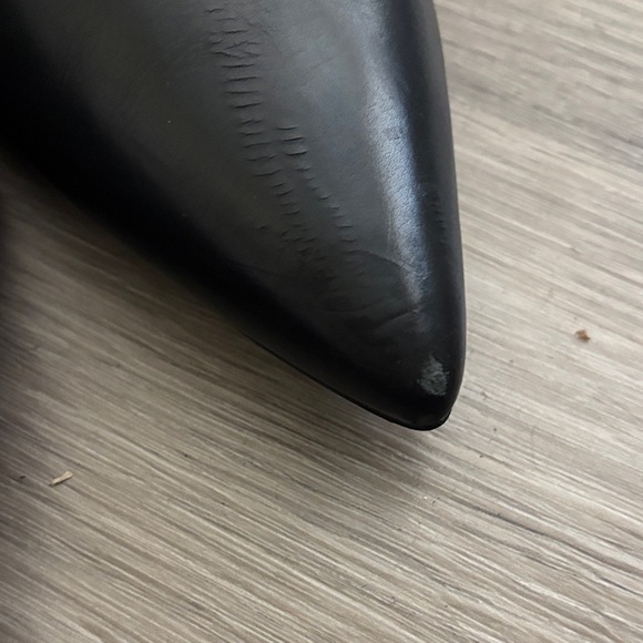 Cole Haan Grand Series 3in. Black Pointed-Toe Leather Pumps - Picture 8 of 9